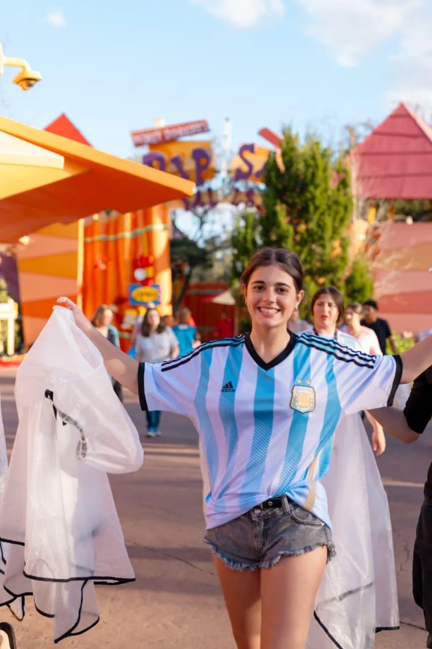 Capa Seco con remera argentina